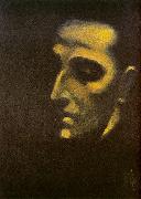 Ismael Nery Portrait of Murilo Mendes oil painting on canvas